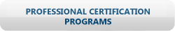 professional certification programs